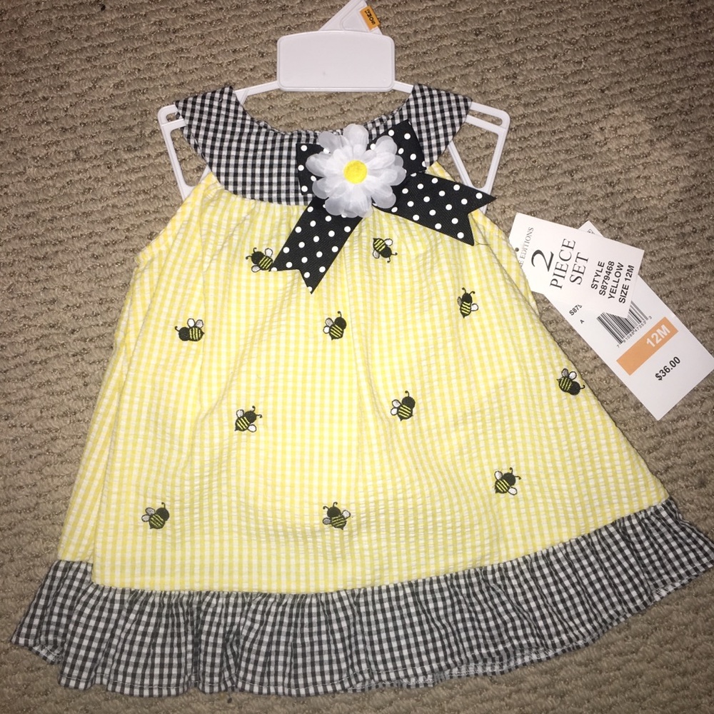 Baby girl 12 month dress NWT
